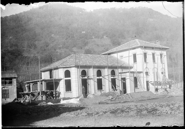 Costruzione dell'oratorio di Tesserete