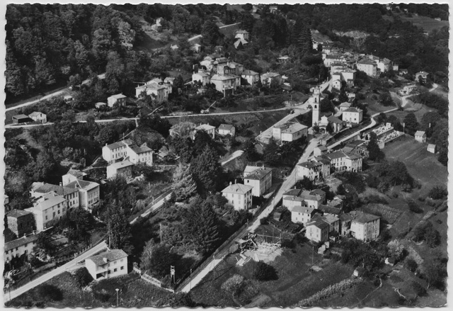 Cartolina aerea di Bidogno