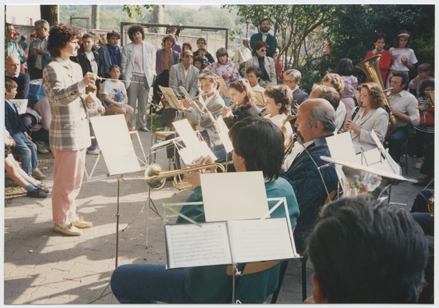 Esibizione della Filarmonica Capriaschese in occasione della Festa della Gioventù