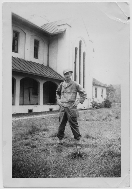 Angelo Rossini arruolato nell'esercito degli Stati Uniti