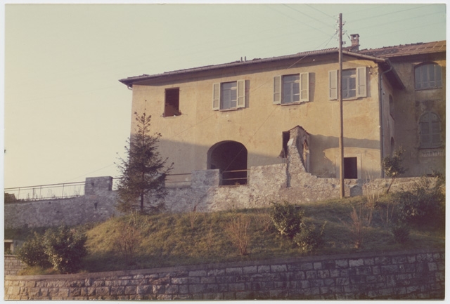 Veduta della pensione Eden a Tesserete