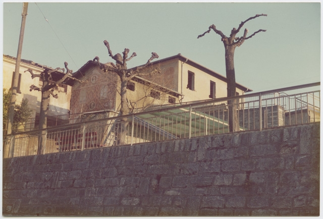 Veduta della pensione Eden a Tesserete