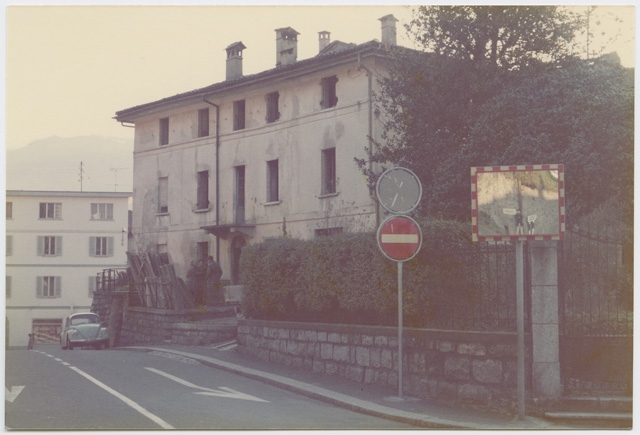 Veduta della pensione Eden a Tesserete