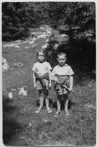 Ritratto di Chiara e Carlo Guerra a Carì