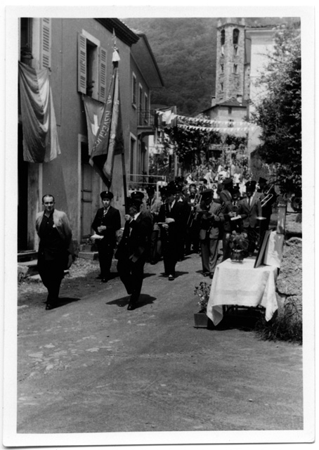 Banda musicale alla processione del Corpus Domini