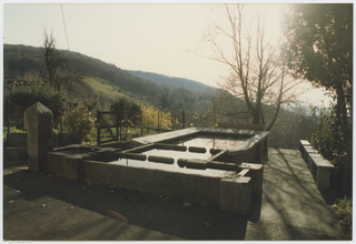 Veduta del lavatoio di Vaglio