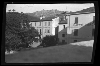 Veduta del ristorante Antonini-Merk a Tesserete