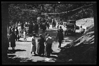 Fedeli in festa per l'arrivo della Madonna Pellegrina a Bigorio