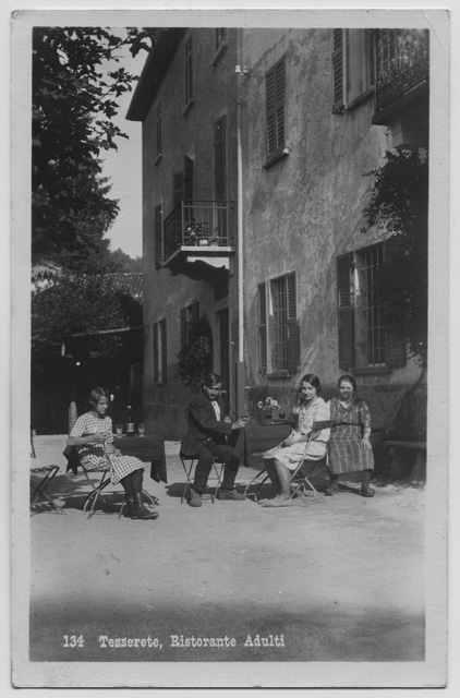 Cartolina del ristorante Adulti a Tesserete