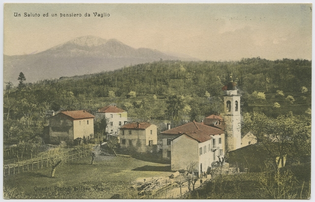 Cartolina dipinta di Vaglio