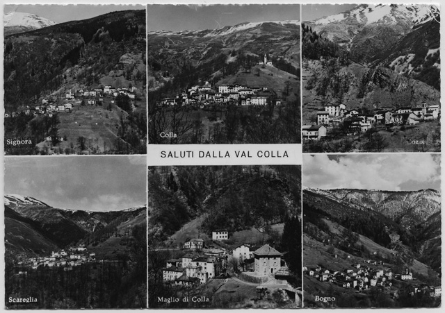 Cartolina della Val Colla