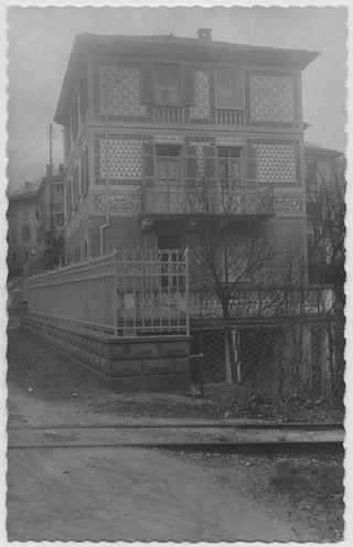 Cartolina di casa Ferrari a Tesserete