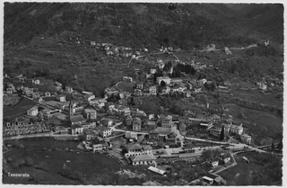 Veduta aerea di Tesserete, Almatro e Campestro