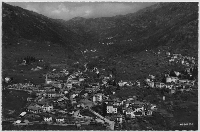 Veduta aerea di Tesserete