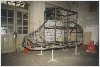 Costruzione del carro allegorico del Gruppo della Cuccagna