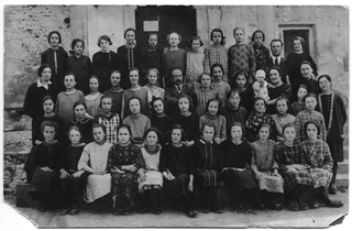 Le scuole di Sala Capriasca in posa